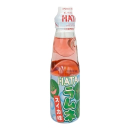 Kimura Ramune cabonated Soft Drink - Strawberry Flavor (6.76fl.oz
