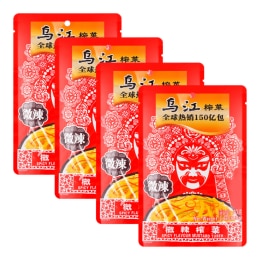 烏江微辣榨菜(4x2.82oz) ｜ 大統華超級市場美國