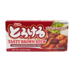 S&B Tasty White Stew Japanese Creamy Stew Mix (5.6oz) ｜ 大統華