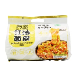 Baijia Akuan Broad Noodles Sesame Paste Flavor (16.2oz) | T&T