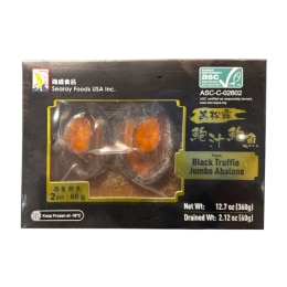 Frozen Black Truffle Jumbo Abalone (12.7oz) | T&T Supermarket US