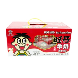 Want Want Hot-Kid Milk Flavored Drink (12x6.4fl.oz) | T&T