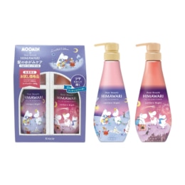 Himawari x Moomin Lantern Night Oil-In Shampoo & Conditioner