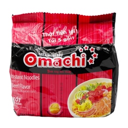 Omachi Instant Noodles - Hot and Sour Shrimp Flavor (5x2.75oz