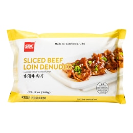 Tasty Factory Sliced Beef Loin Denuded (12oz) | T&T Supermarket US