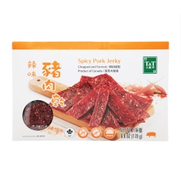 T&T Spicy Pork Jerky (6oz) | T&T Supermarket US