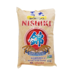 Nishiki Premium Brown Rice (15lb) ｜ 大統華超級市場美國