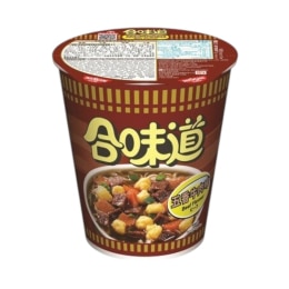 Nissin Cup Noodles - Black Pepper Crab Flavor (2.61oz) ｜ 大统华
