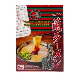 Hakata Ichiran Ramen Noodle (5x4.55oz) ｜ 大统华超级市场美国