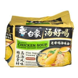 Baixiang Artificial Old Hen Soup Flavor Instnat Noodle (19.4oz