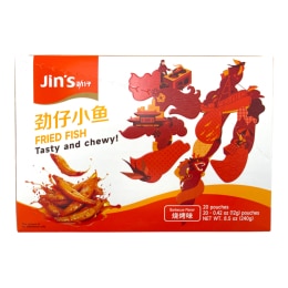 Jinzai Spiced Fish Snack BBQ Flavor (8.5oz) | T&T Supermarket US