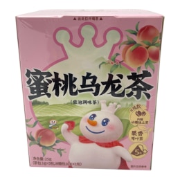Mixue Peach Oolong Tea Bag (0.88oz) ｜ 大统华超级市场美国