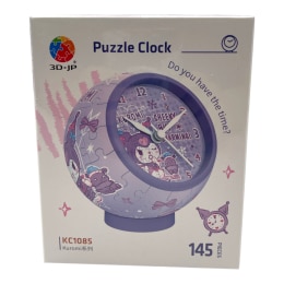 3D-JP Kuromi Cheeky But Charming Puzzle Clock (ea) | T&T