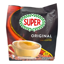 Super 3 In 1 Original Coffee (40x0.63oz) ｜ 大統華超級市場美國