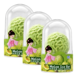 De Shi Fruit Whisper Melon Ice Bar (3x2.65oz) ｜ 大统华超级市场美国