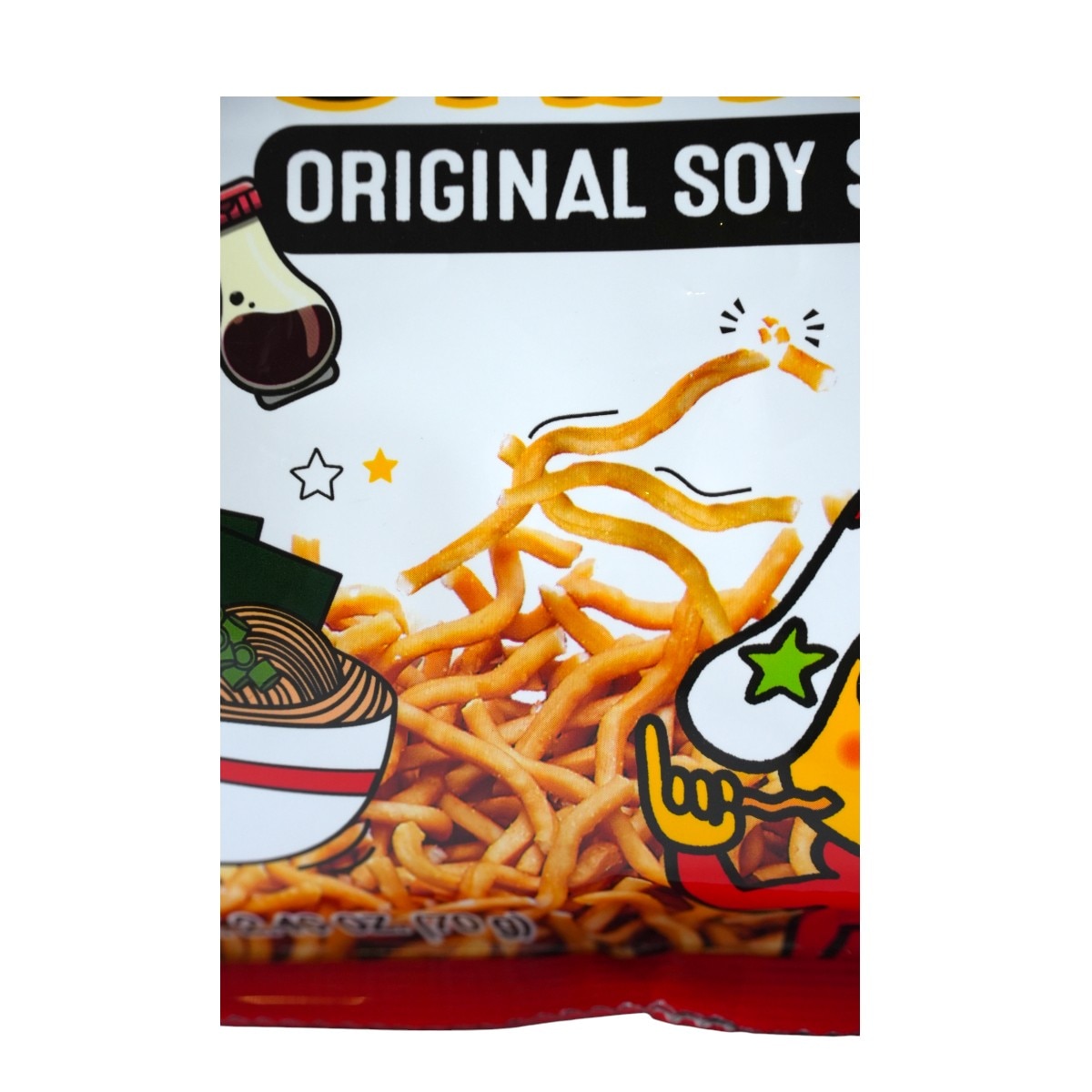 Baby Star Ramen Snack - Soy Sauce Flavor (2.46oz) ｜ 大统华超级