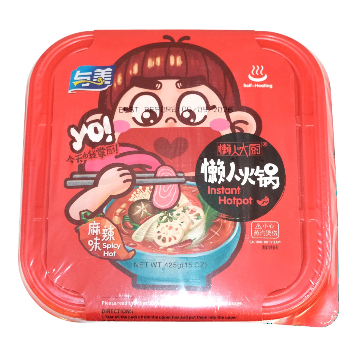 ひ*ゃ様 トラランス鍋【トレカ720枚記念】 與美麻辣味懶人火鍋(15oz) ｜ 大统华超级市场美国