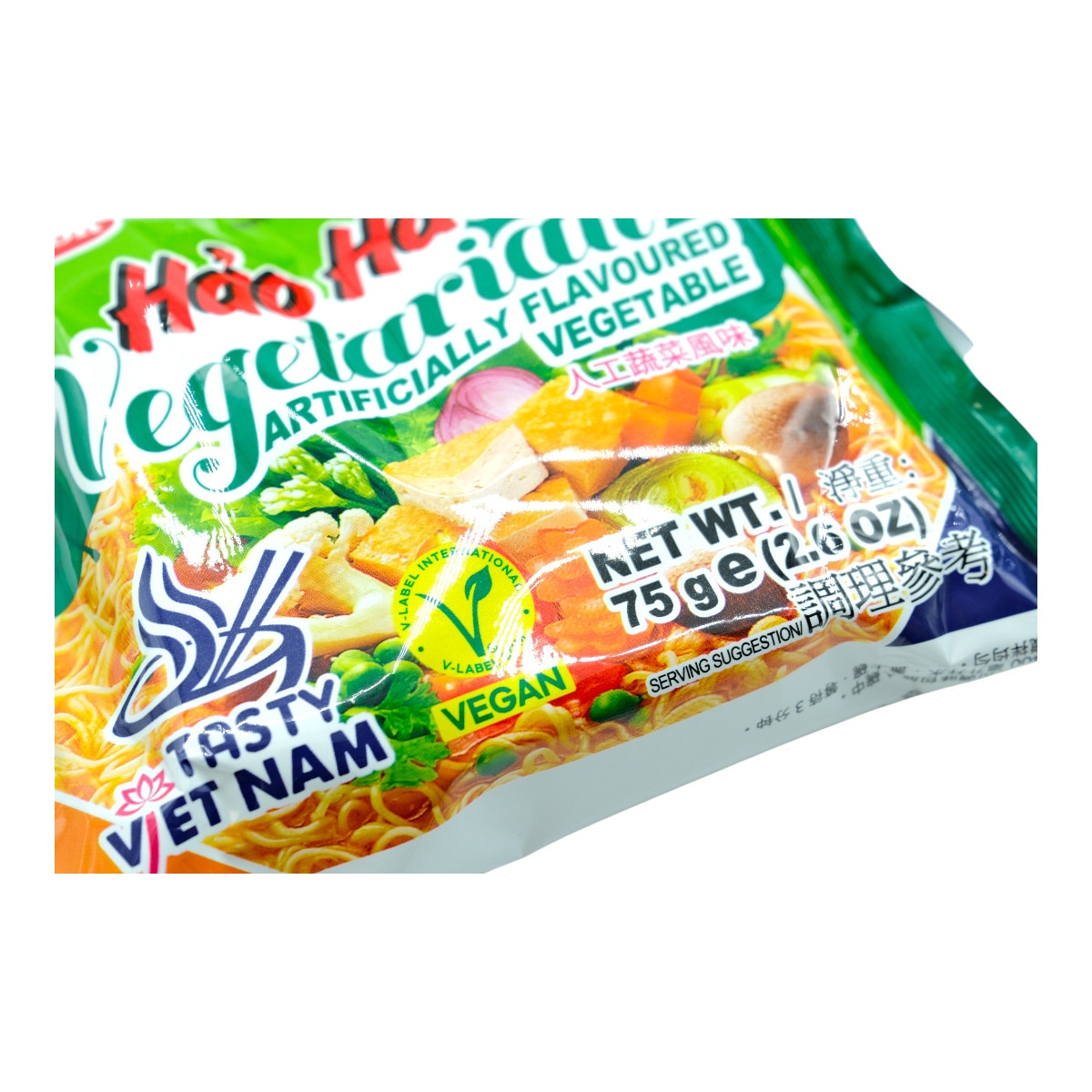 Acecook Hao Hao Vegetarian Instant Noodle (2.6oz) | T&T Supermarket US