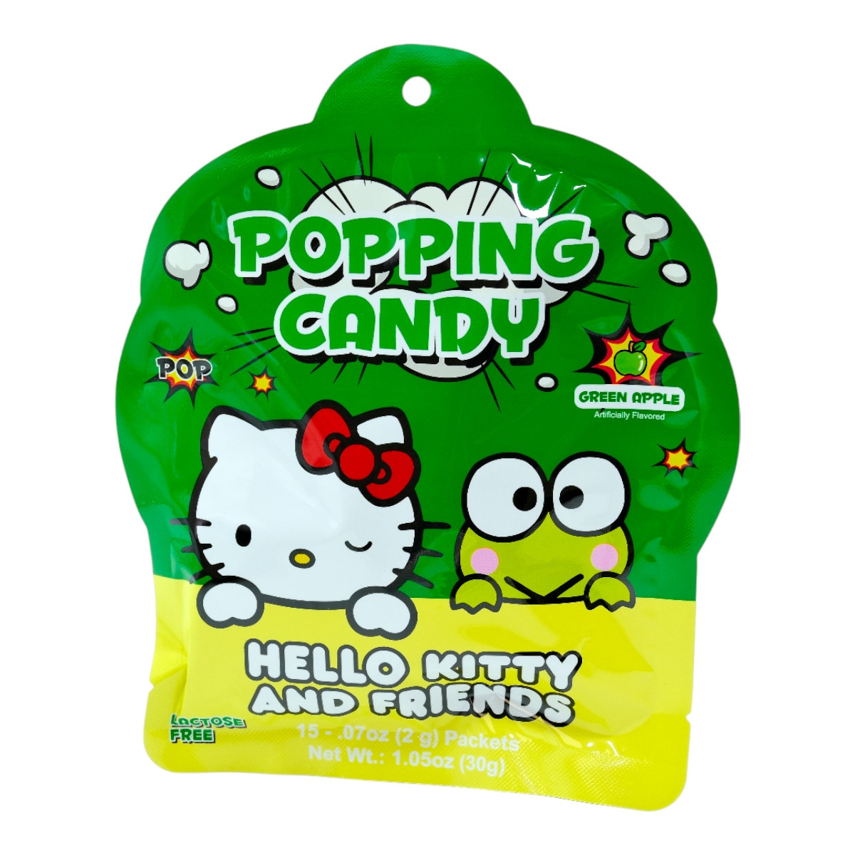 Sanrio Popping Candy Green Apple Flavor (1.05oz) ｜ 大統華超級市場美國