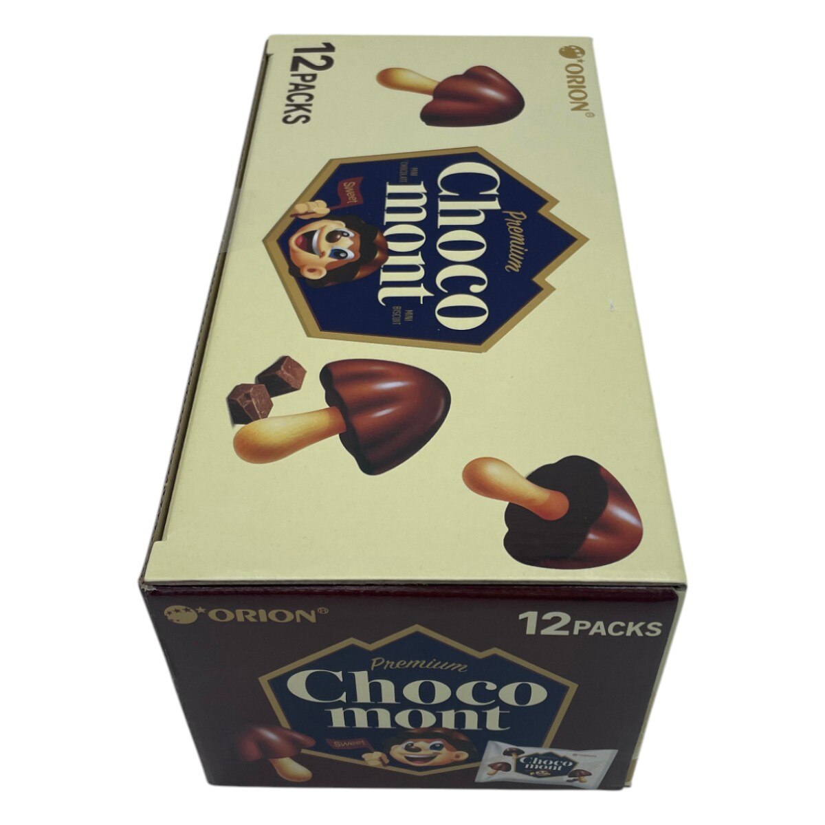 Orion Chocomont Biscuit with Chocolate Snack (12x1.27oz) ｜ 大統華