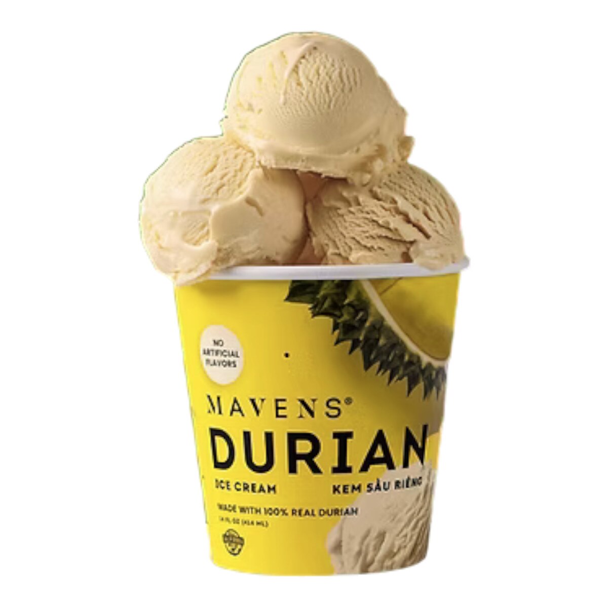Mavens Durian Ice Cream (14oz) ｜ 大统华超级市场美国