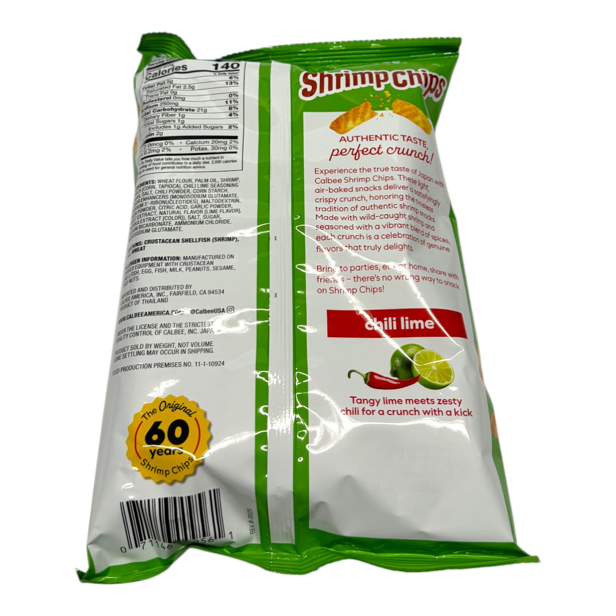Calbee Chili Lime Shrimp Chips (3.3oz) ｜ 大統華超級市場美國