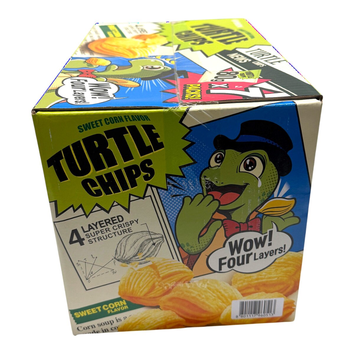 Orion Corn Soup Turtle Chip (7x2.82oz) | T&T Supermarket US