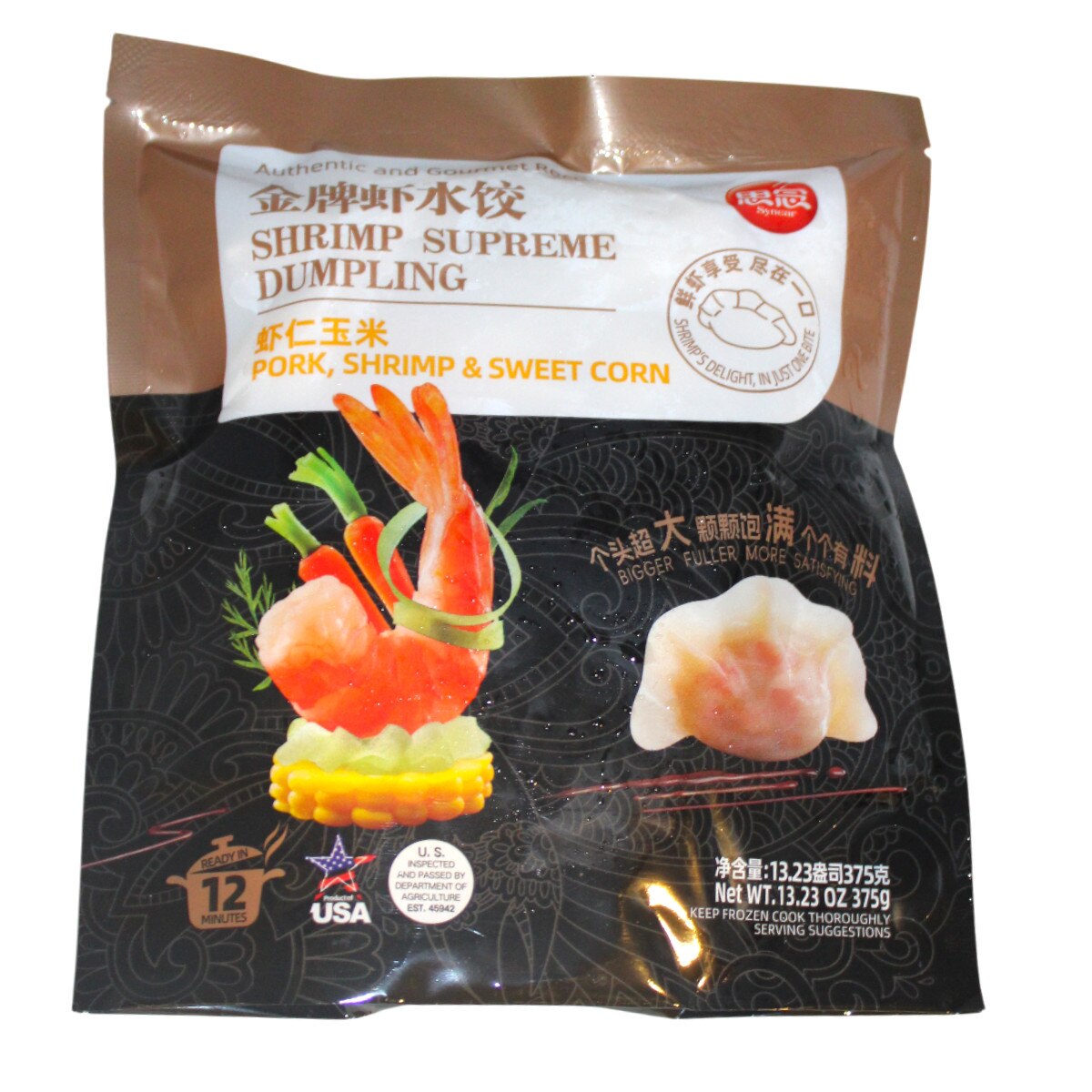 Synear Shrimp Pork Sweet Corn Dumpling (13.23oz) | T&T Supermarket US