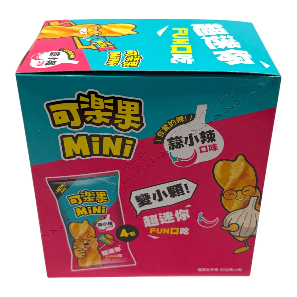 Koloko Spicy Garlic Mini Pea Cracker (7oz) | T&T Supermarket US