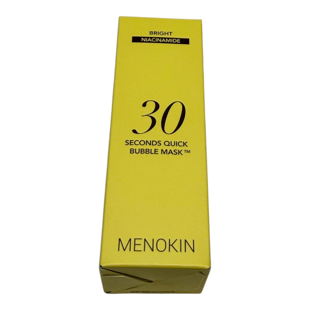 Menokin 30 Sec Quick Bubble Mask Bright (3.21fl.oz) | T&T