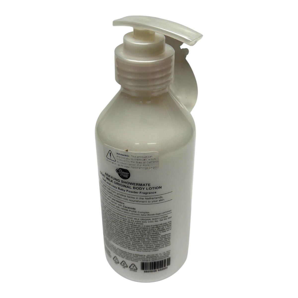 Shower Mate Goat Milk Body Lotion - Original (13.52fl.oz) | T&T