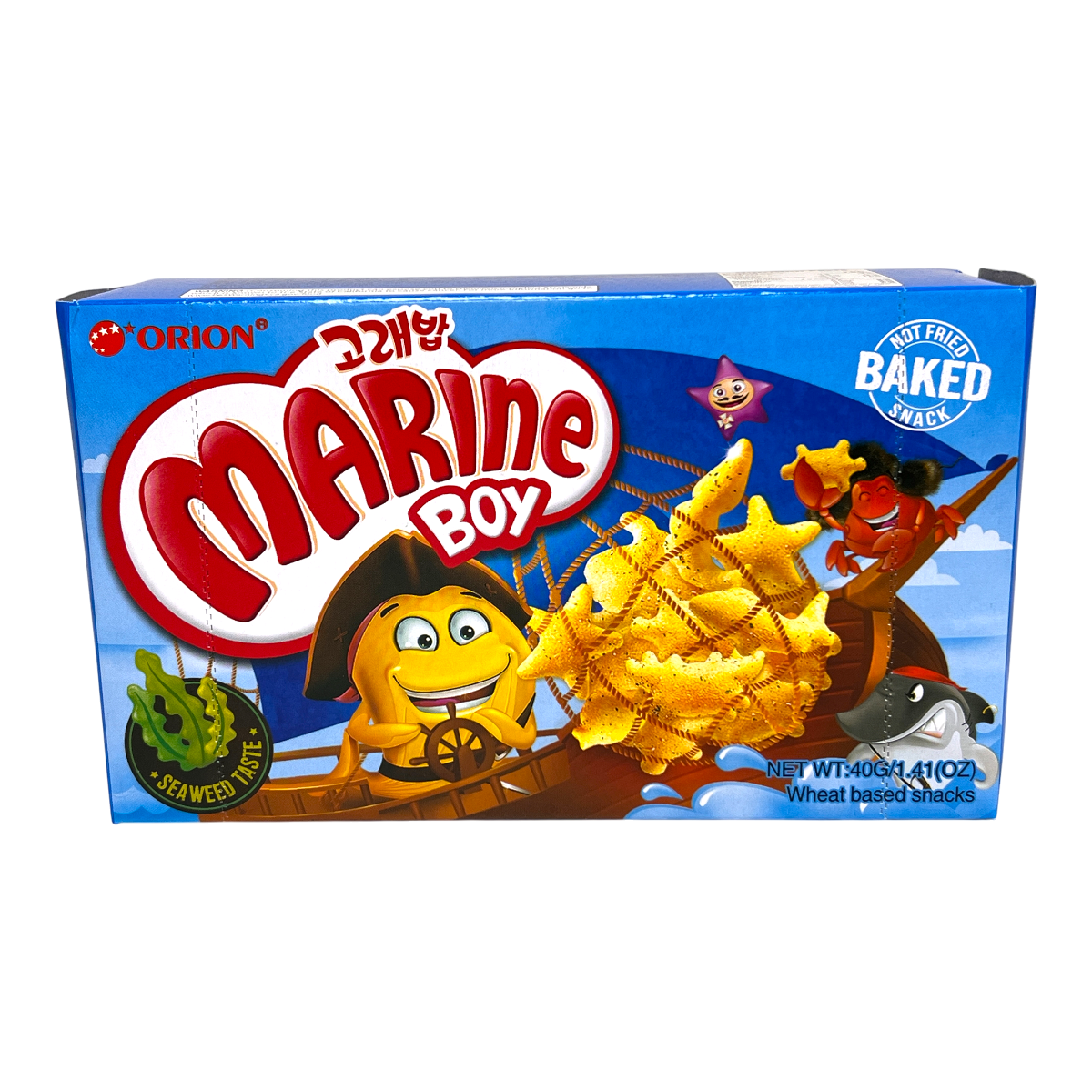 Orion Korebob Marine Boy Seaweed Flavor (1.41oz) | T&T Supermarket US