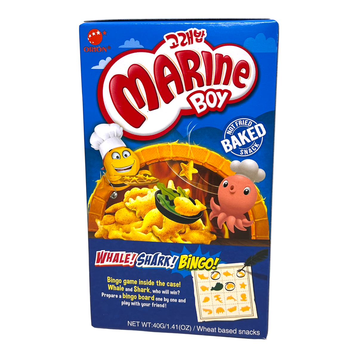 Orion Korebob Marine Boy Seaweed Flavor (1.41oz) | T&T Supermarket US