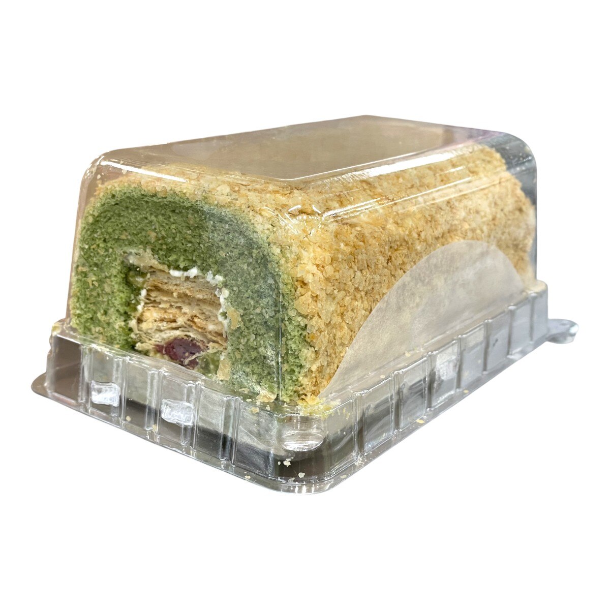 T&T Bakery Napoleon Green Tea Cake Roll (14oz) ｜ 大统华超级市场美国