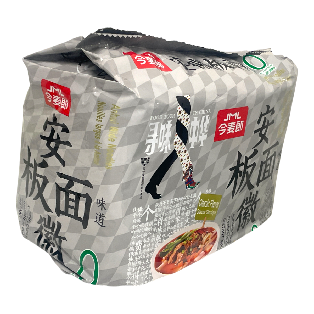 JML Anhui Wide Noodle (5x4oz) | T&T Supermarket US