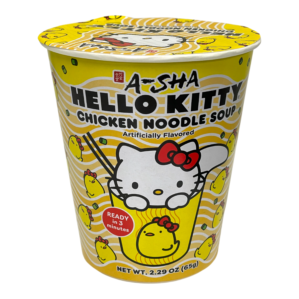 A-Sha Hello Kitty Chicken Noodle Soup (2.29oz) | T&T Supermarket US