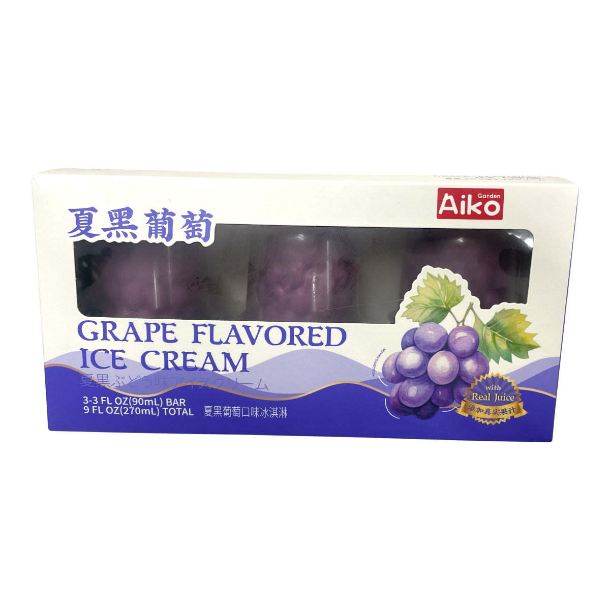 Aiko Garden Grape Ice Cream (9fl.oz)