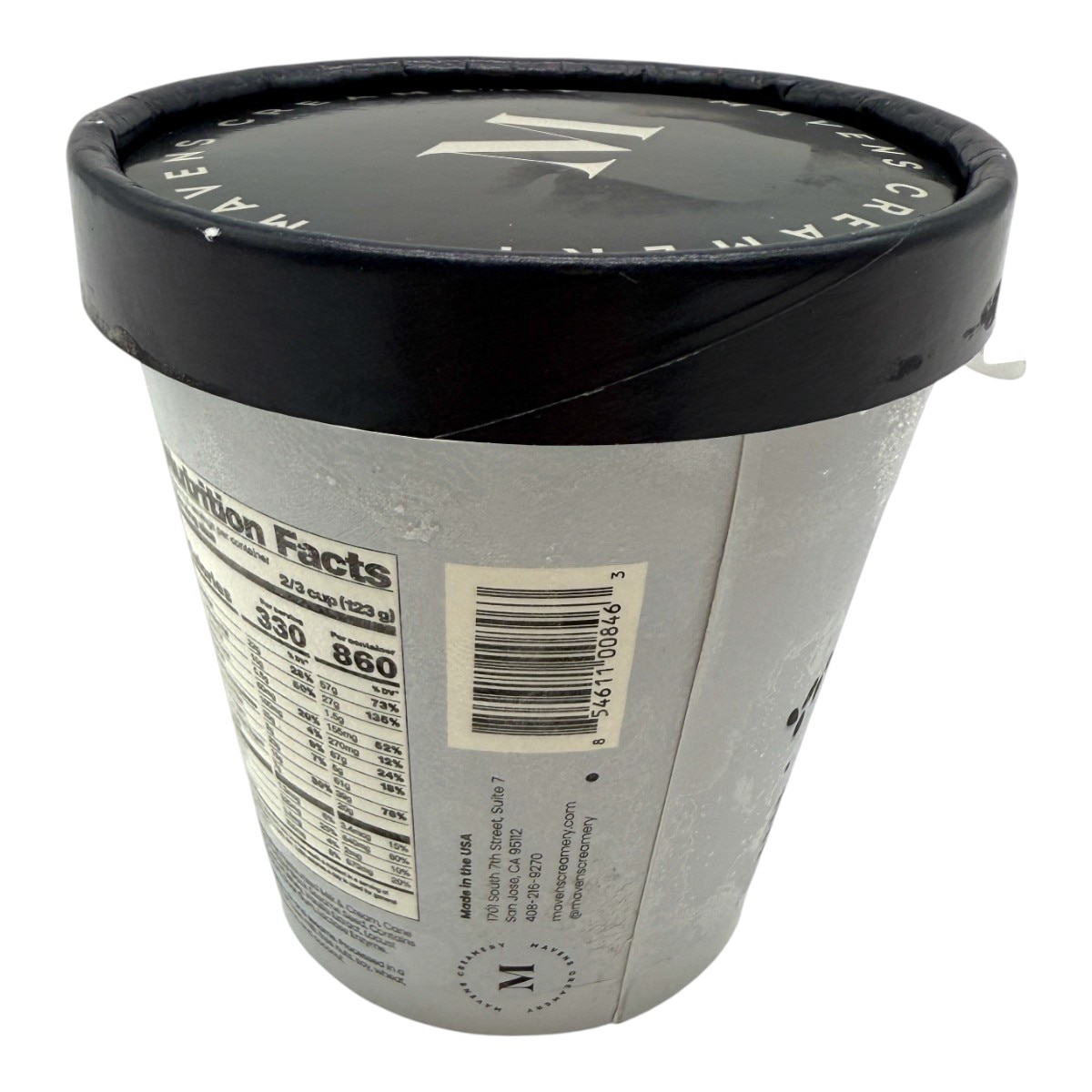 Mavens Black Sesame Ice Cream (14oz) | T&T Supermarket US