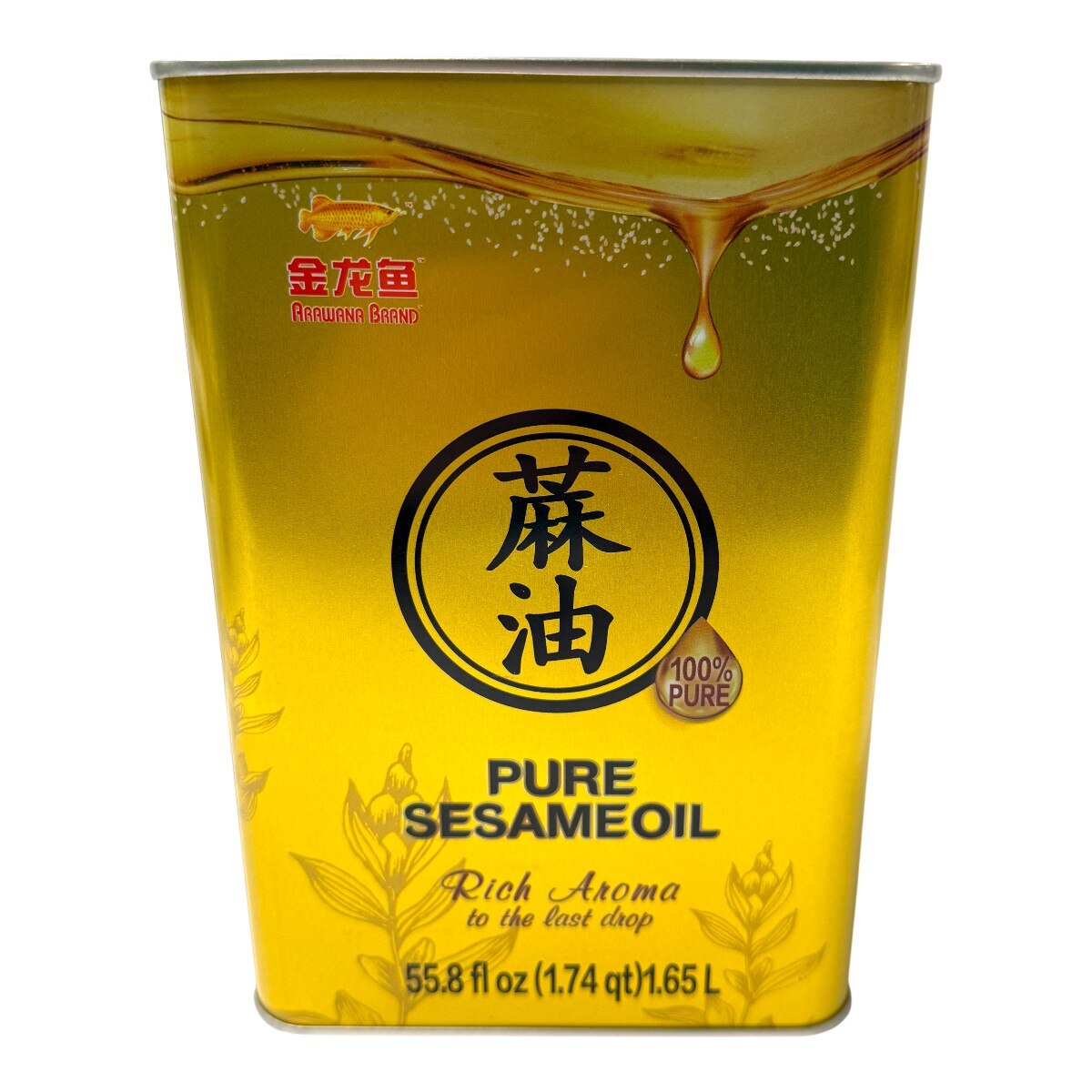 View: Arawana Brand Pure Sesame Oil (55.8fl.oz)