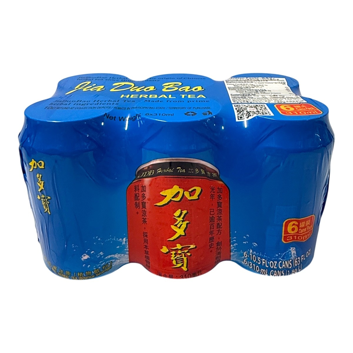 Jia Duo Bao Herbal Tea (6x10.4fl.oz) | T&T Supermarket US