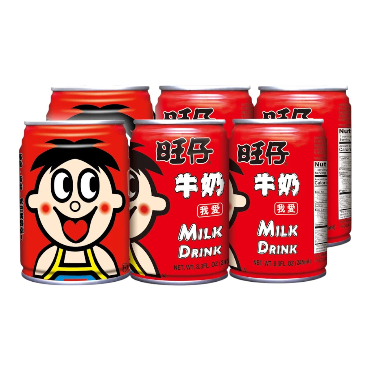Want Want Milk Flavored Drink (6x8.28fl.oz) | T&T Supermarket US