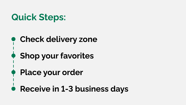 quick steps for mail delivery